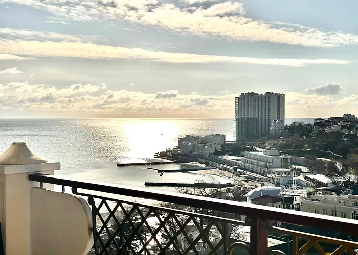 Lägenhet Chalenko Terrace Sea View Arcadia *